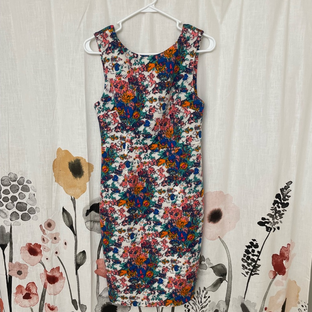 Multi color cocktail dress